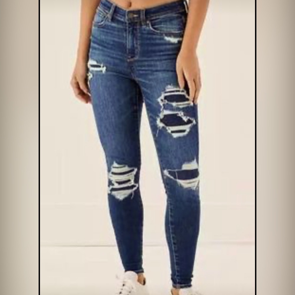 American Eagle Super Stretch Jeggings- Womens 00 Short
